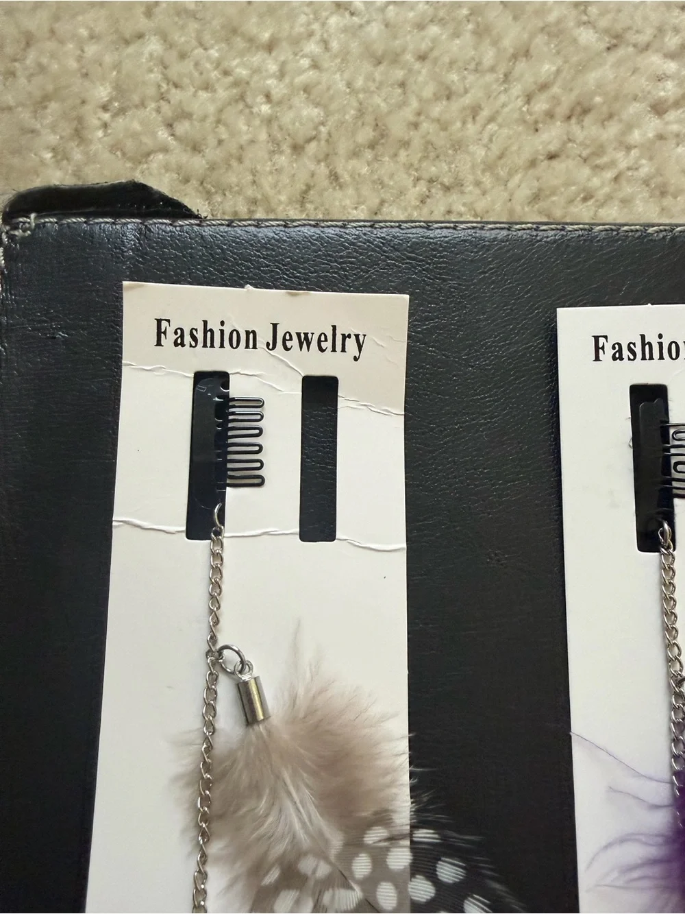 Boho Feather Hair Clip Extensions |